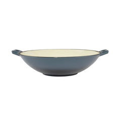 Wok din fonta emailata 37 cm