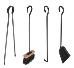 SET 4 ACCESORII DIN METAL PENTRU CURATARE SEMINEU