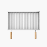 Grătar inox 700 x 500 mm, bare rotative 6 mm, mânere detașabile – Standard