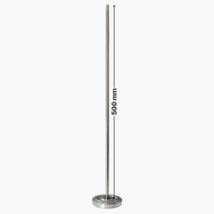 Termometru pentru cuptor cu montaj în zidărie, tijă 50 cm, 0-500°C