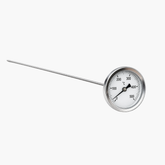 Termometru pentru cuptor cu montaj în zidărie, tijă 50 cm, 0-500°C