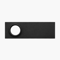 Plită din fontă cu gât burlan 471 mm x 172 mm