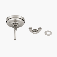Termometru inox pentru cuptoare pe lemne 500°C