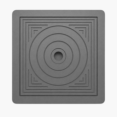 PLITA DIN FONTA CU RAMA SI CU UN OCHI 690 mm L x 660 mm l