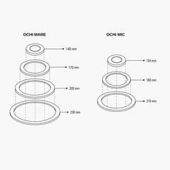 PLITA DIN FONTA CU DOUA OCHIURI 600 mm L x 320 mm l