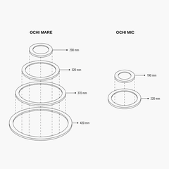 Plita din fonta 870 L x 570 mm l cu doua ochiuri