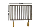 Grătar inox 600x400mm - ECO