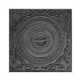 PLITĂ DIN FONTĂ VS CU DESEN 530 mm L x 530 mm l