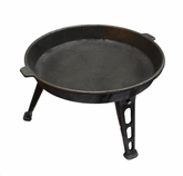 TAVA DIN FONTA CU MANERE SI PICIOARE