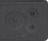 PLITA DIN FONTA CU RAMA SI TREI OCHIURI 720 L x 610 mm l