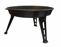 TAVA DIN FONTA CU MANERE SI PICIOARE