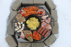 GRIL DISC FONTA MIXT BARBEQUE O 50 cm