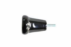 MANER USA SOBA HEXAGON DIN CERAMICA, NEGRU