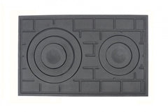 PLITA DIN FONTA CU DOUA OCHIURI 490 mm L x 310 mm l