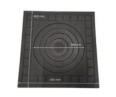 PLITA DIN FONTA CU UN OCHI 400 mm L x 400 mm l