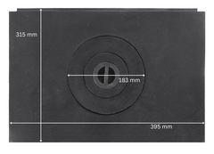 PLITA DIN FONTA CU UN OCHI 395 mm L x 315 mm l