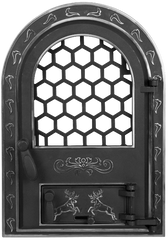 USA SEMINEU CU GEAM CERBI ORNAMENTE ARGINTII MARE