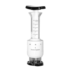 Frăgezitor de carne cu injector pentru contimente