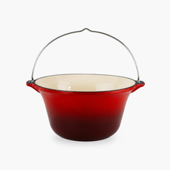 Ceaun din fontă emailat 7,2 l