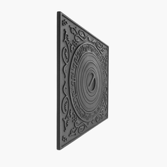 Plită din fontă VS cu desen 530 mm x 530 mm