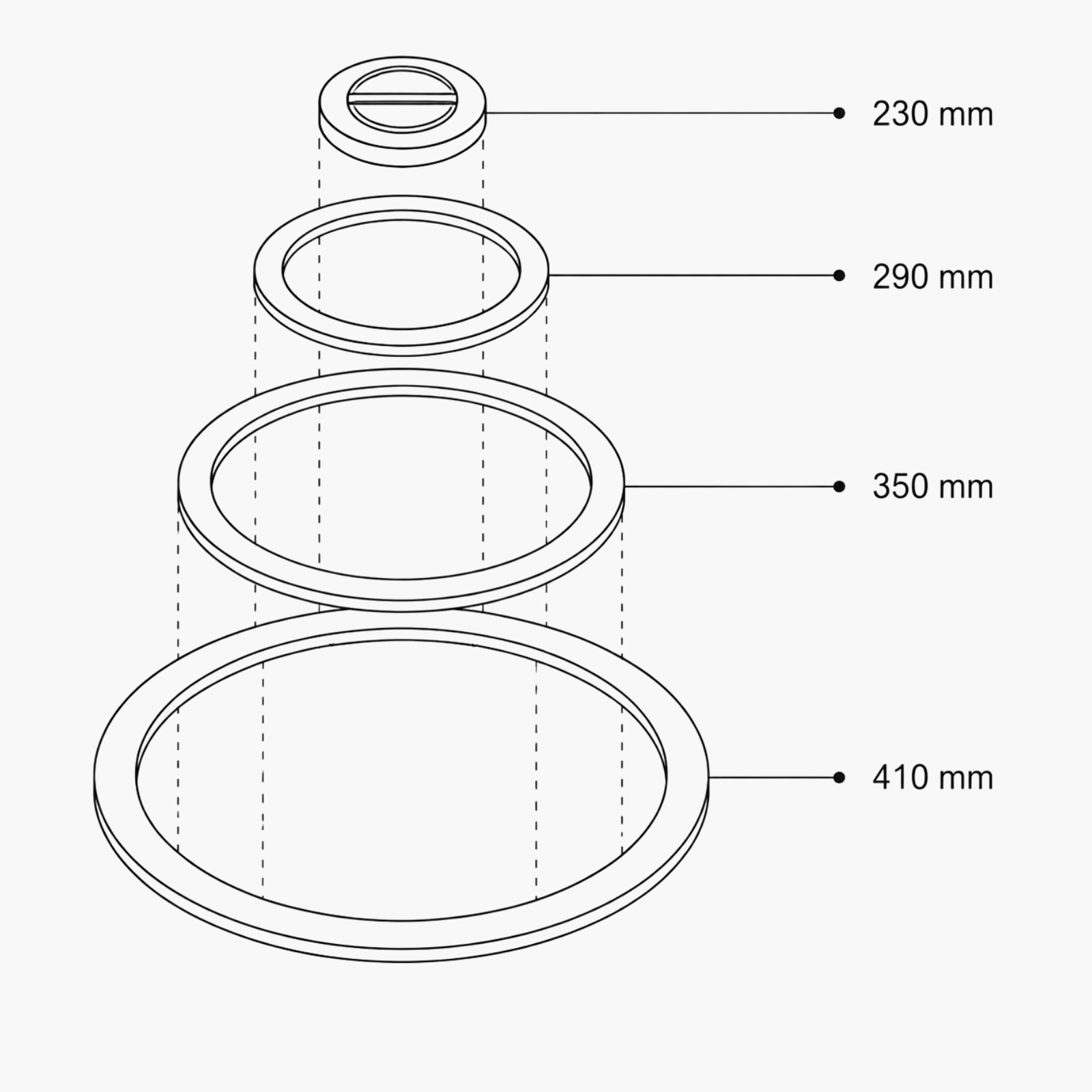Plită din fontă VS cu desen 530 mm x 530 mm
