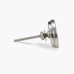 Termometru inox pentru cuptoare pe lemne 300°C