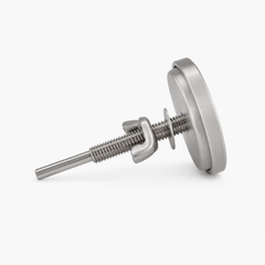 Termometru inox pentru cuptoare pe lemne 400°C