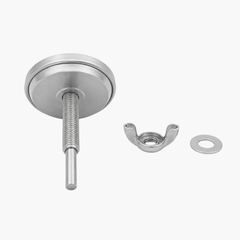 Termometru inox pentru cuptoare pe lemne 400°C
