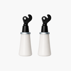 Set mânere ceramice pentru uși de sobă, șemineu și cuptor