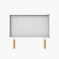 Grătar inox 700 x 500 mm, bare rotative 6 mm, mânere detașabile – Standard