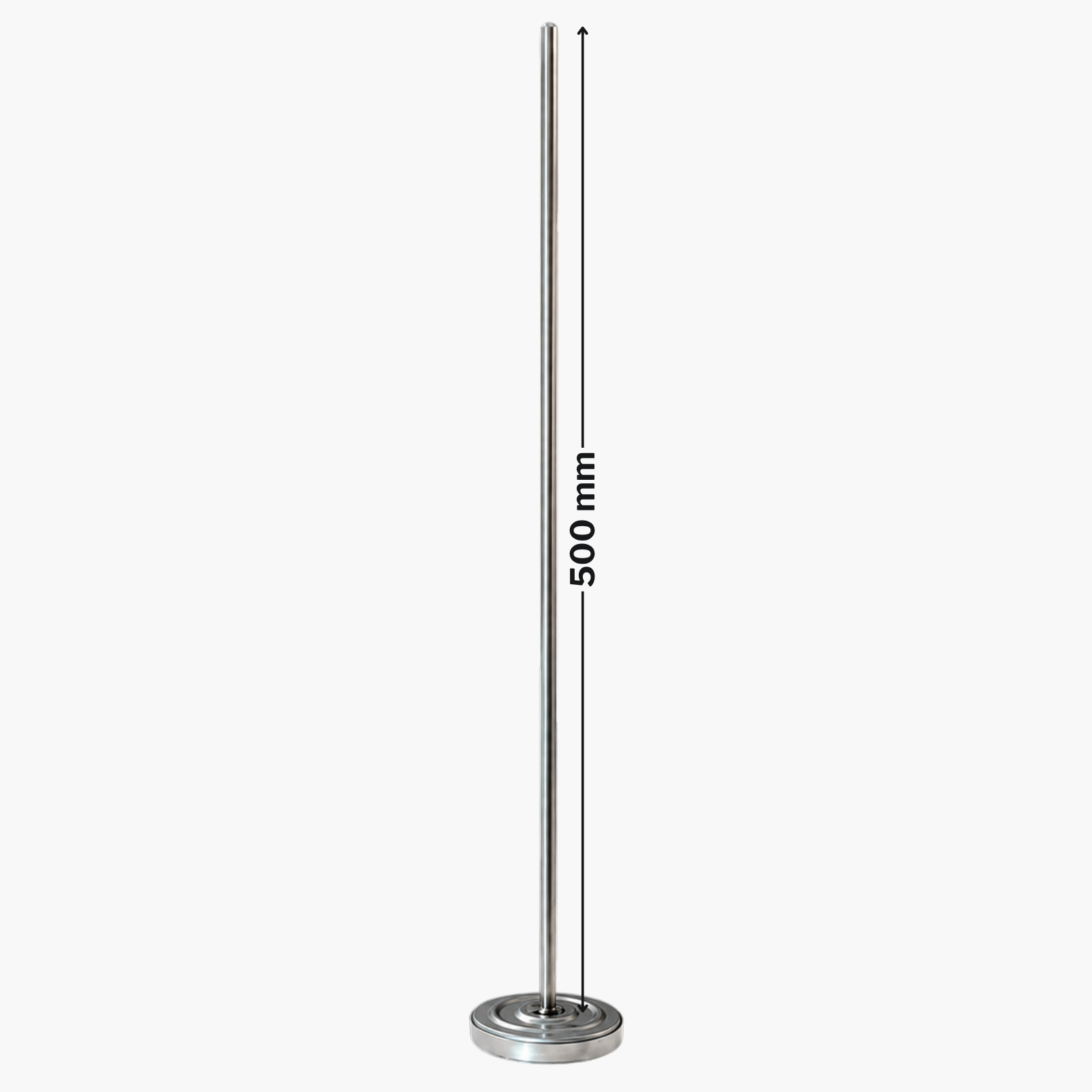 Termometru pentru cuptor cu montaj în zidărie, tijă 50 cm, 0-500°C