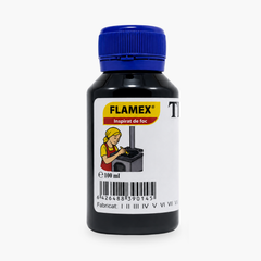 Vopsea termorezistentă neagră 100 ml pentru plite din fontă