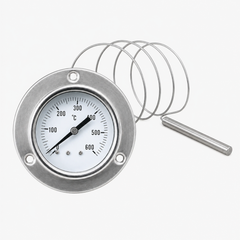 Termometru pentru cuptor cu sondă și capilar, 0-600°C