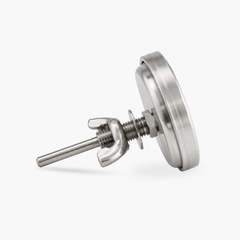 Termometru inox pentru cuptoare pe lemne 500°C
