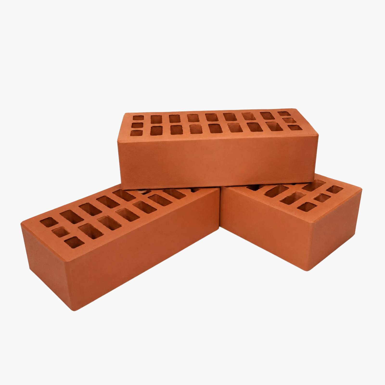 Cărămidă Klinker Roșie 250 x 120 x 65 mm pentru Fațade, Garduri și Grătare