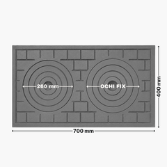 PLITA DIN FONTA 700 mm L x 400 mm l, GROSIME 15 mm