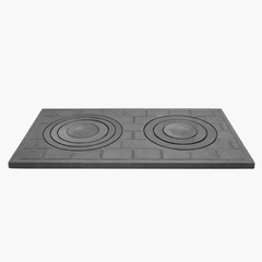 PLITA DIN FONTA CU DOUA OCHIURI 600 mm L x 320 mm l