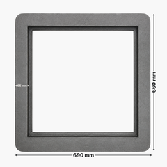RAMA PENTRU PLITA 690 mm l x 660 mm L