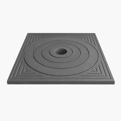 Plită din fontă 570 mm L x 490 mm l