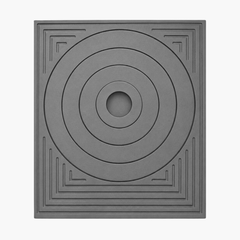 Plită din fontă 570 mm L x 490 mm l