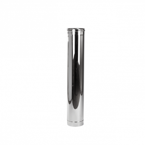 BURLAN INOX CU GARNITURA LUNGIME 50 cm GROSIME 0.5 mm