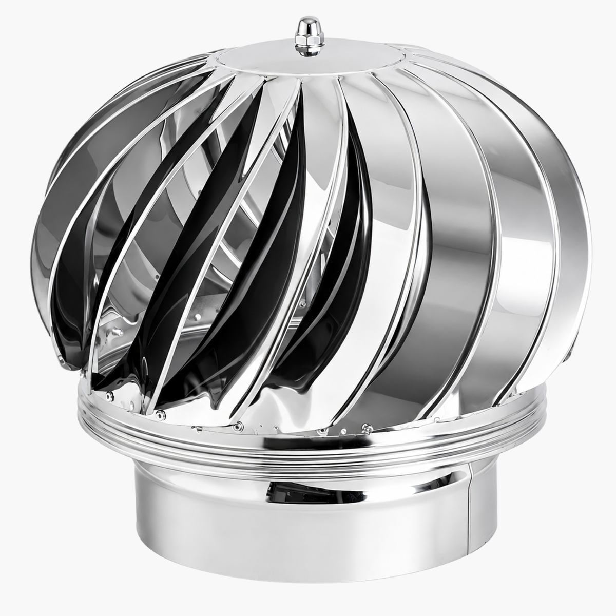 Capac terminal rotativ fără talpă din inox