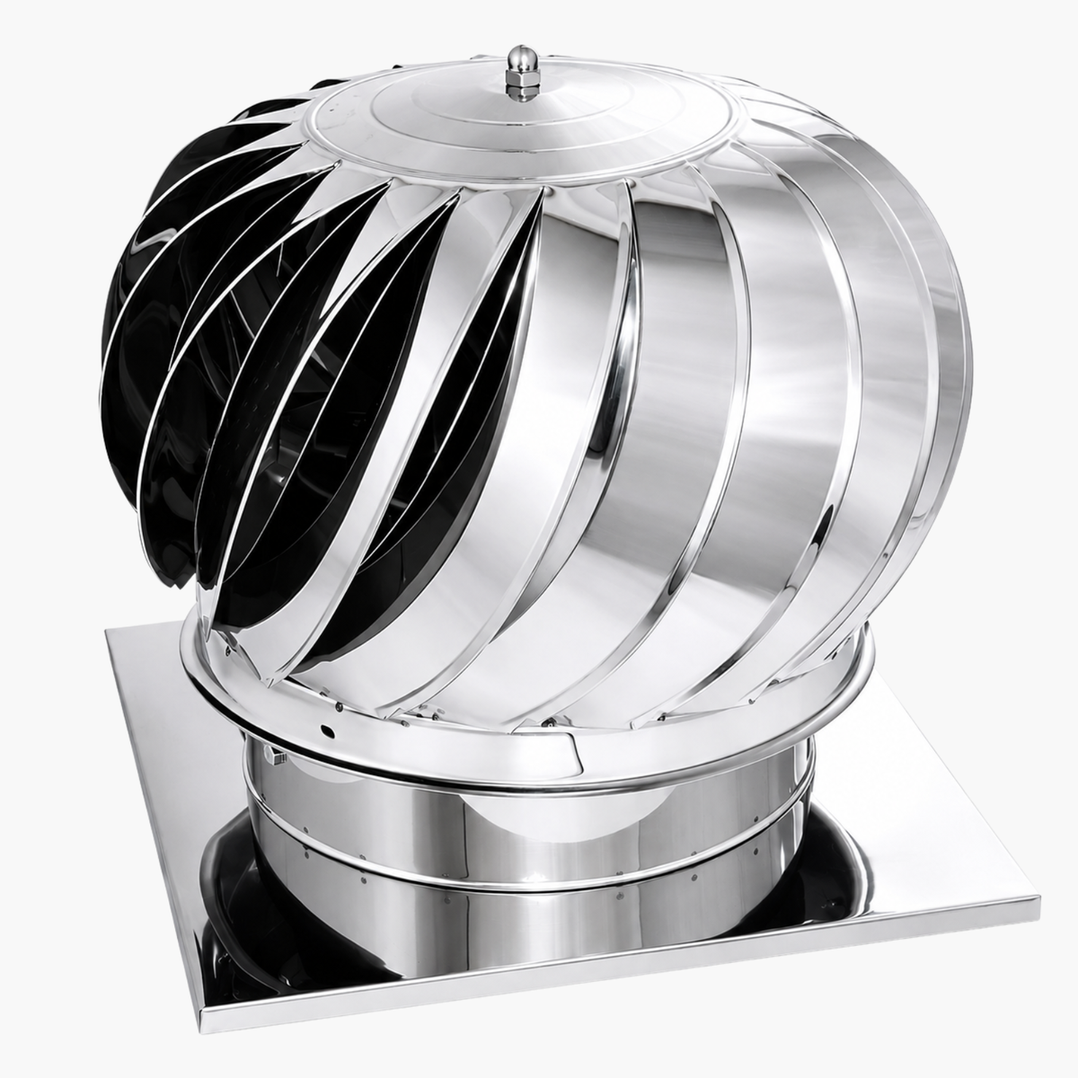 Capac terminal rotativ cu talpă din inox