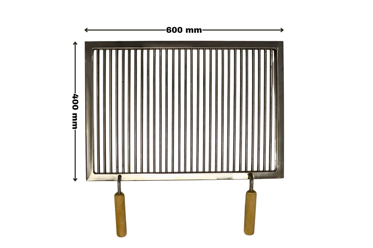 Grătar inox 600x400mm - ECO