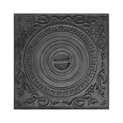 PLITĂ DIN FONTĂ VS CU DESEN 530 mm L x 530 mm l