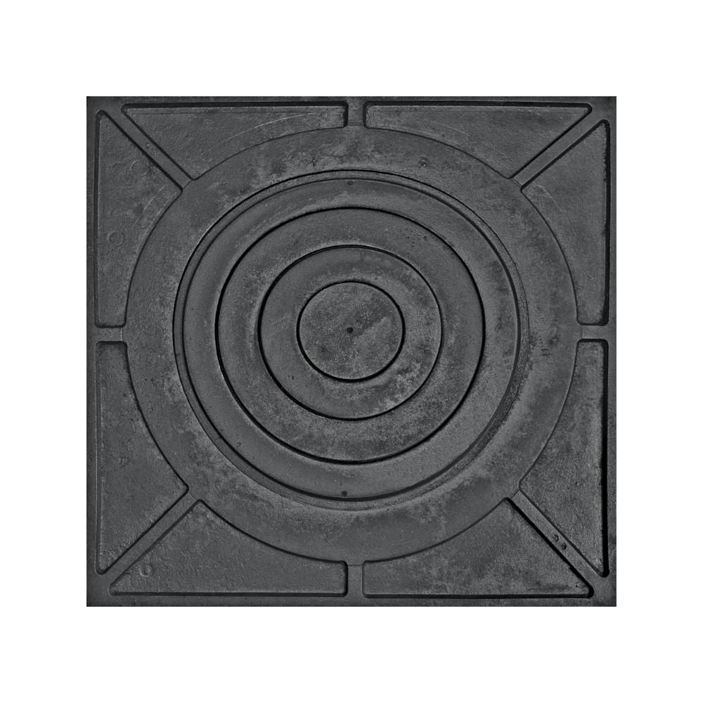 PLITĂ DIN FONTĂ VS CU DESEN 530 mm L x 530 mm l