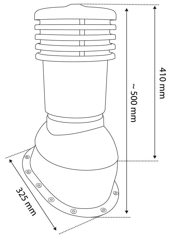 COLOANA AERISIRE SANITARA PROFIL O