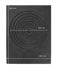 PLITA DIN FONTA CU UN OCHI 680 mm L x 520 mm l