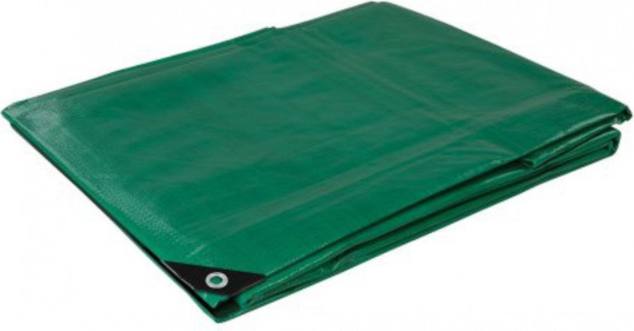 PRELATA IMPERMEABILA CU INELE 120 gr mp DIMENSIUNE 4x6 m, VERDE