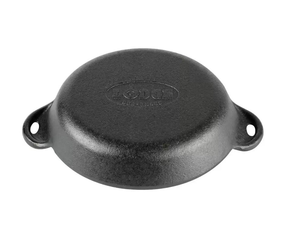 TAVA MICA ROTUNDA PENTRU SERVIRE DIN FONTA 16 CM LODGE L-HMSRD